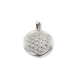 Flower of Life Pendant .925 Silver (S1)