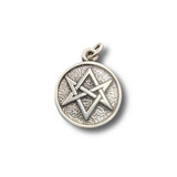 Unicursal Hexagram Pendant .925 Silver