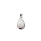 Rainbow Moonstone Pendant .925 Silver (TDC5)