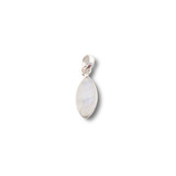 Rainbow Moonstone Pendant .925 Silver (MC2)