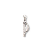 Bow of Artemis Pendant .925 Silver