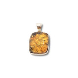 Amber Pendant .925 Silver (BC)