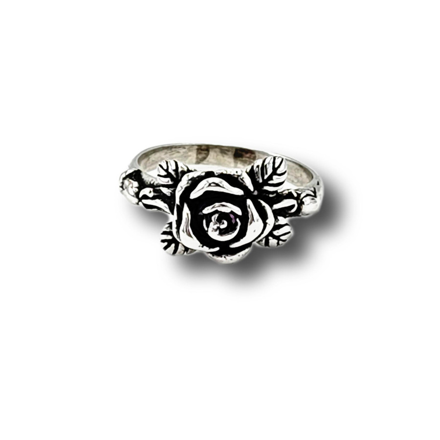 Rose Ring .925 Silver