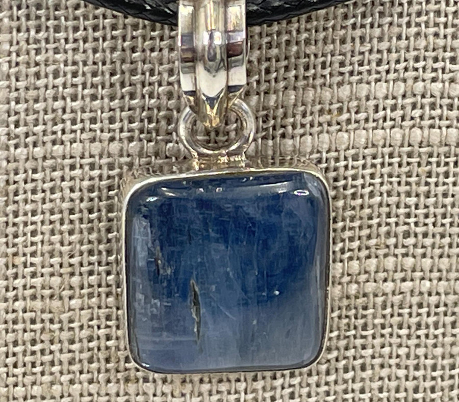 Blue Kyanite Pendant .925 Silver (CC)