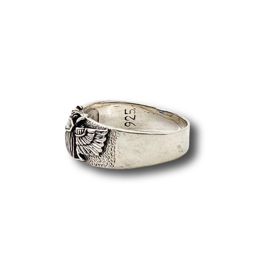 Sterling Silver Scarab Ring