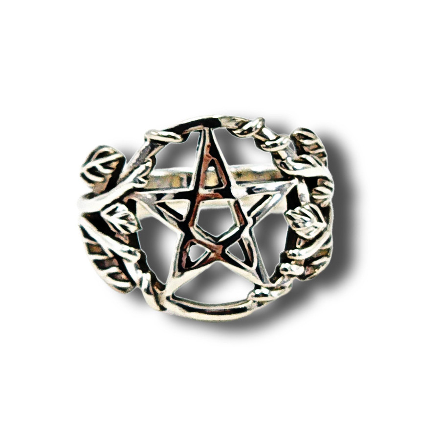 Pentacle Ring .925 Silver (S4)