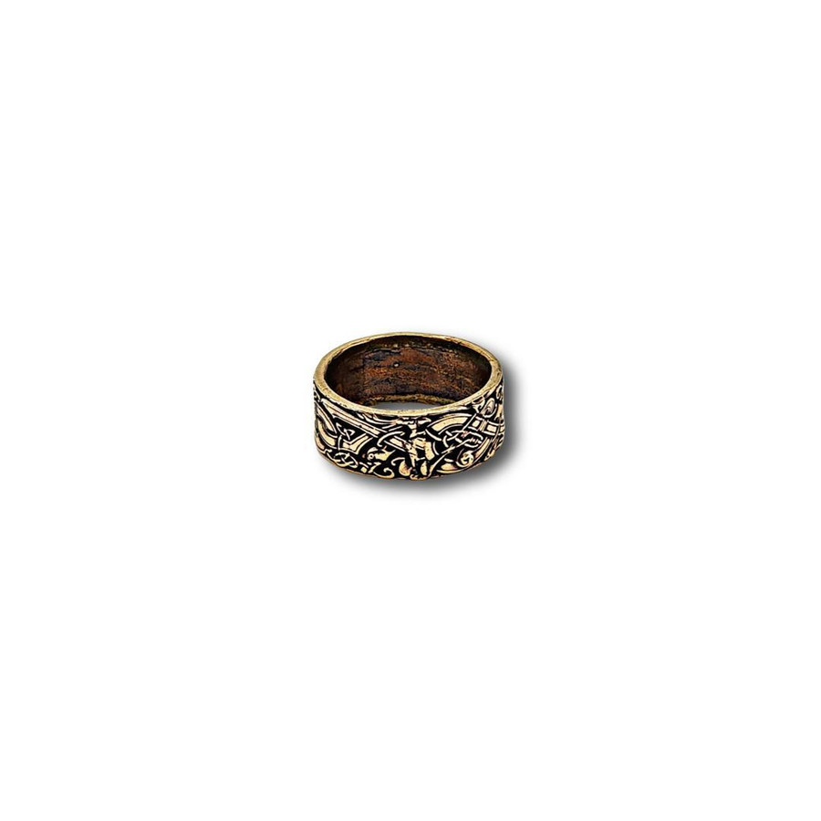 Celtic Dragon Ring (Bronze)