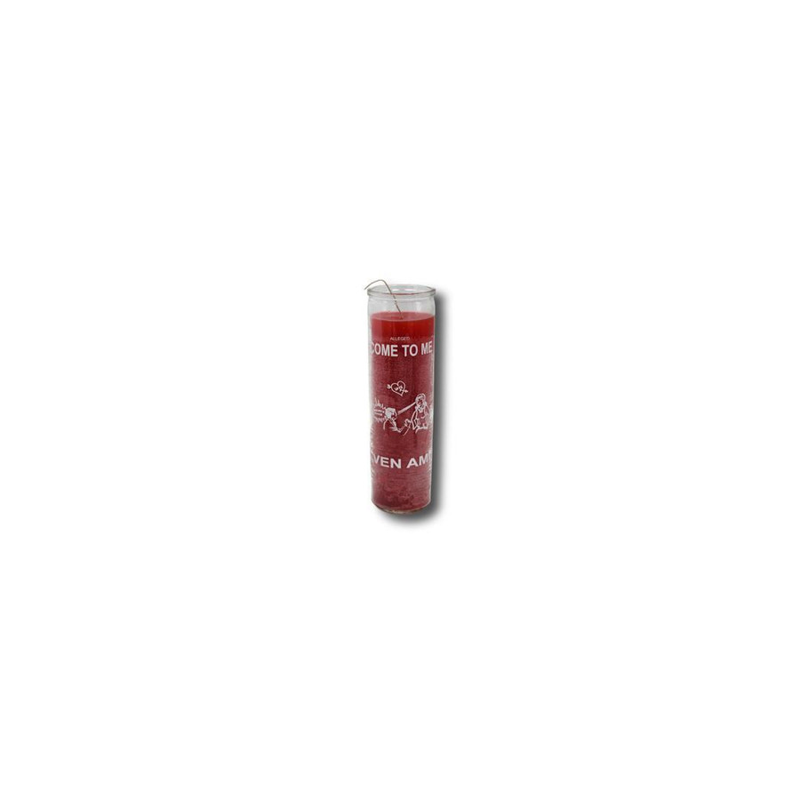 Come to Me Red 7 Day Vigil Candles 8", 470 ml