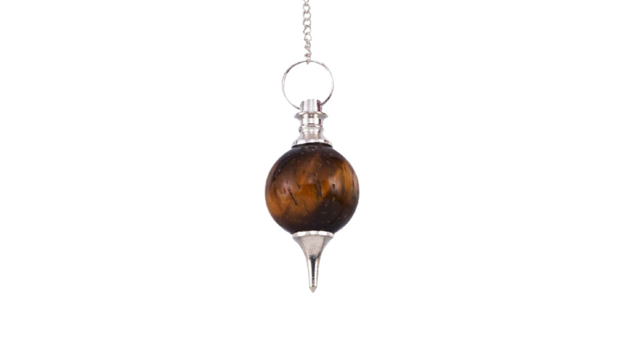 Ball Pendulum - Tiger Eye