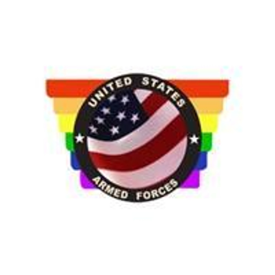 Gay Armed Forces Sticker