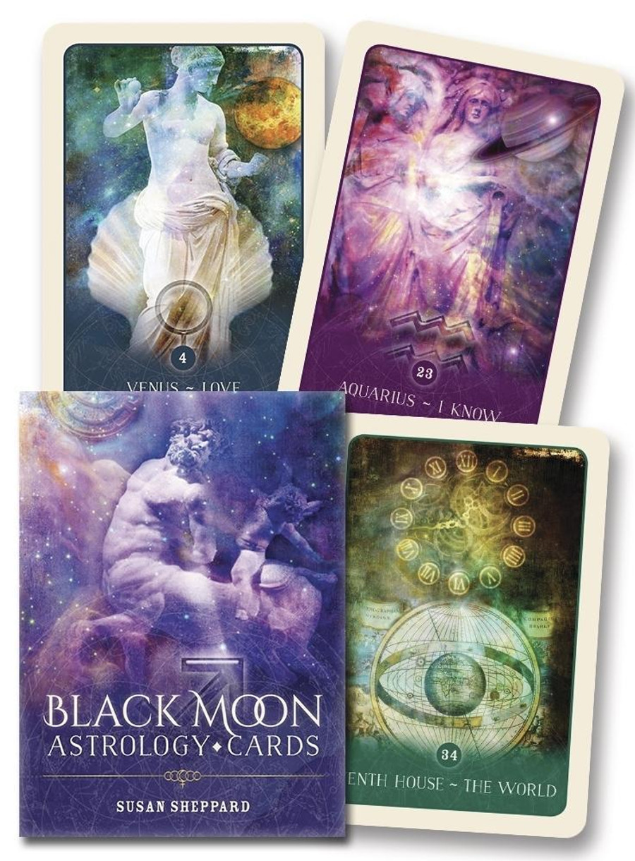 Black Moon Astrology Cards by Susan Sheppard, Jane Marin