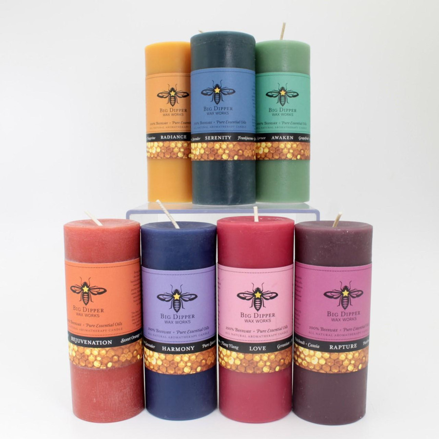 Beeswax Aromatherapy Pillars