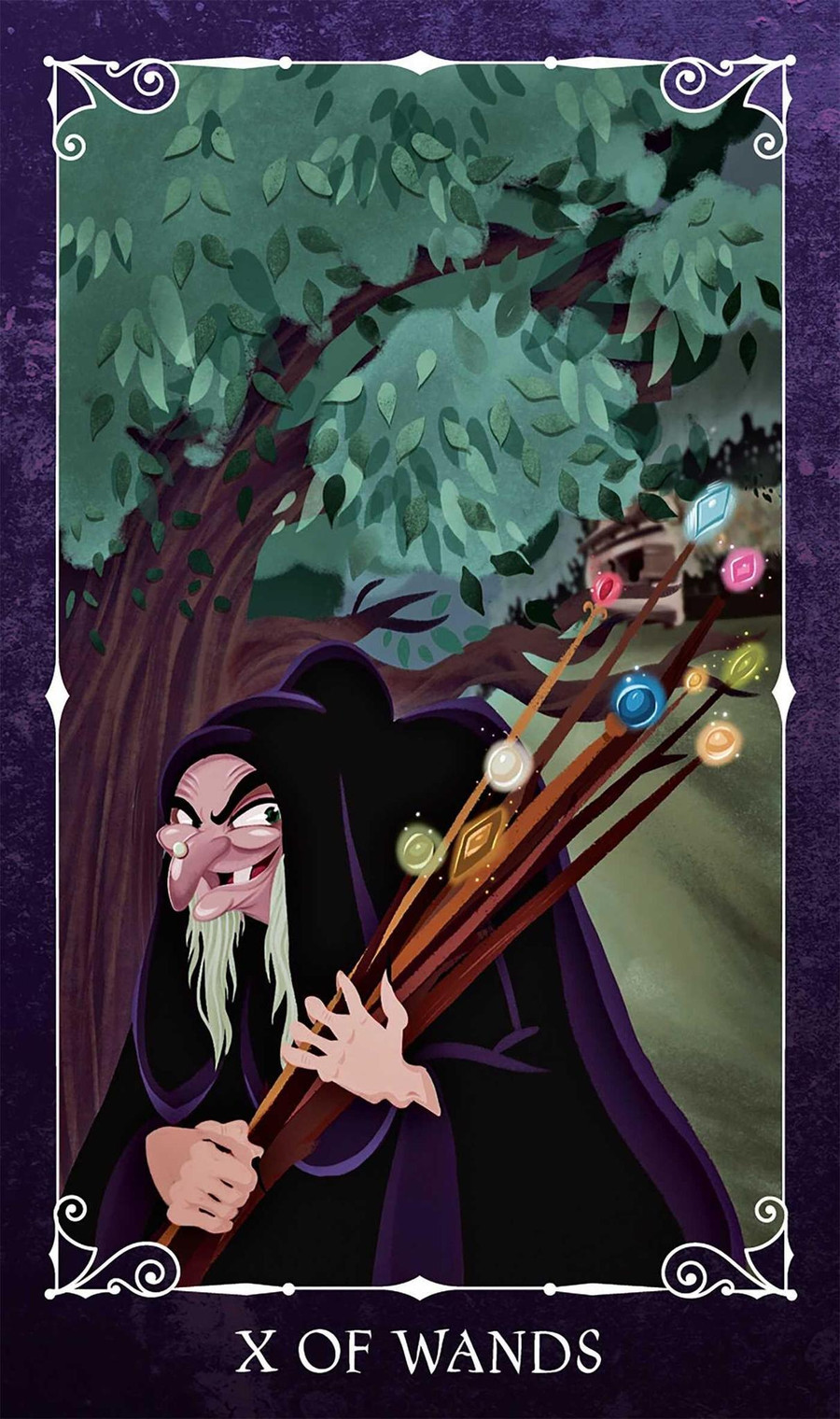 Disney Villains Tarot by Minerva Siegel