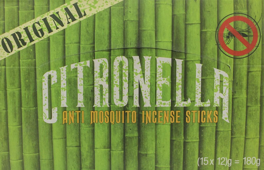 Citronella Anti Mosquito Incense Sticks 15g