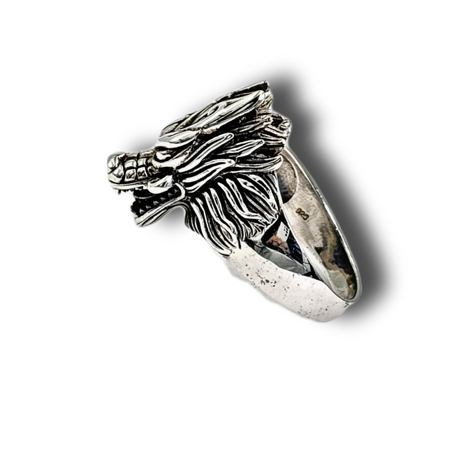 Dragon Ring .925 Silver (L)