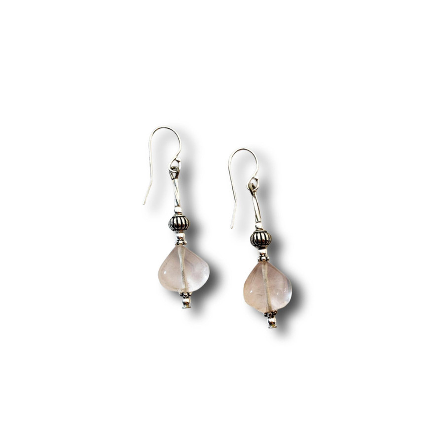 Rose Quartz Earrings