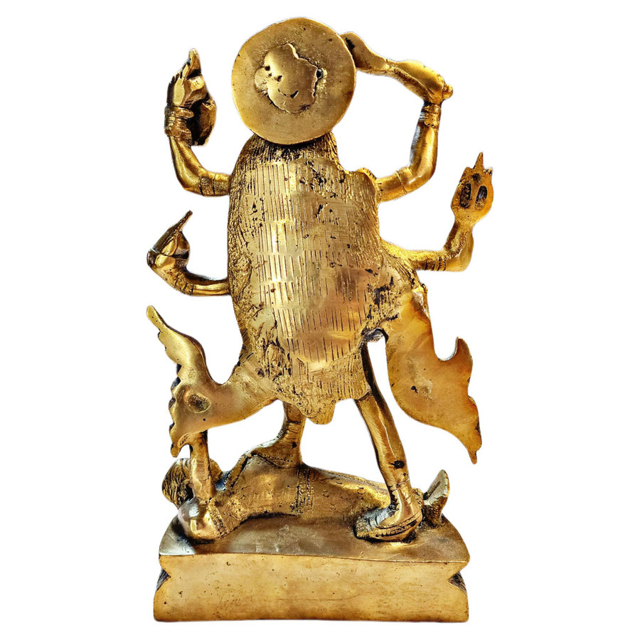 Kali Brass Statue 10"