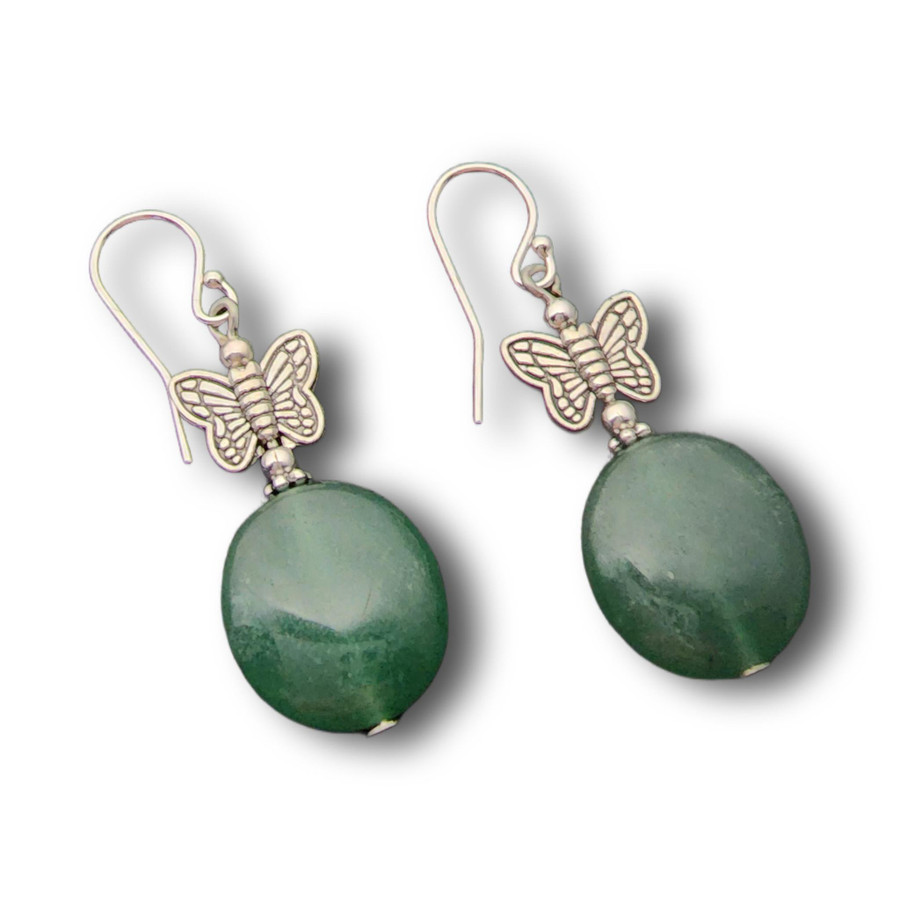 Aventurine (Green) Earrings