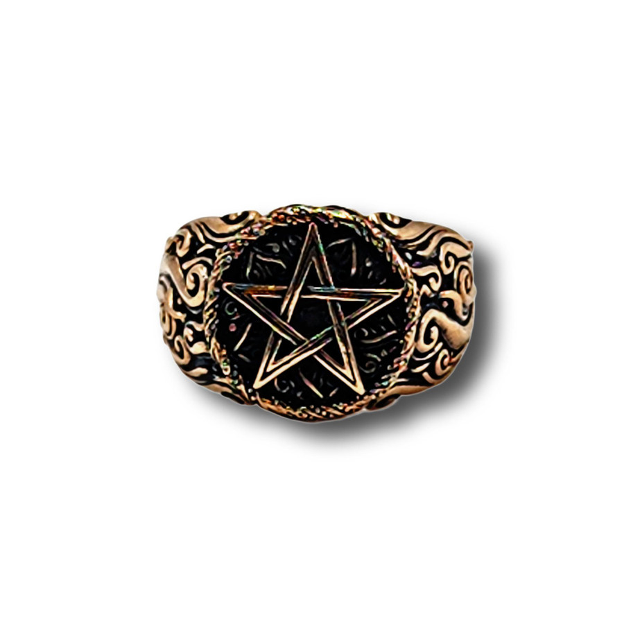 Pentacle Ring (Bronze) S3