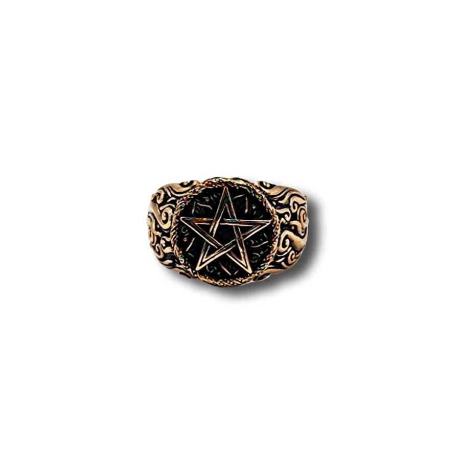 Pentacle Ring (Bronze) S3