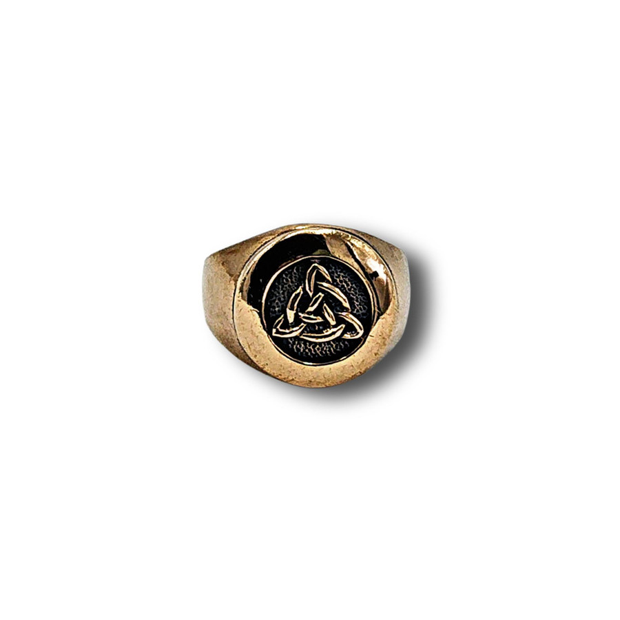 Triquetra Ring (Bronze) Style 1