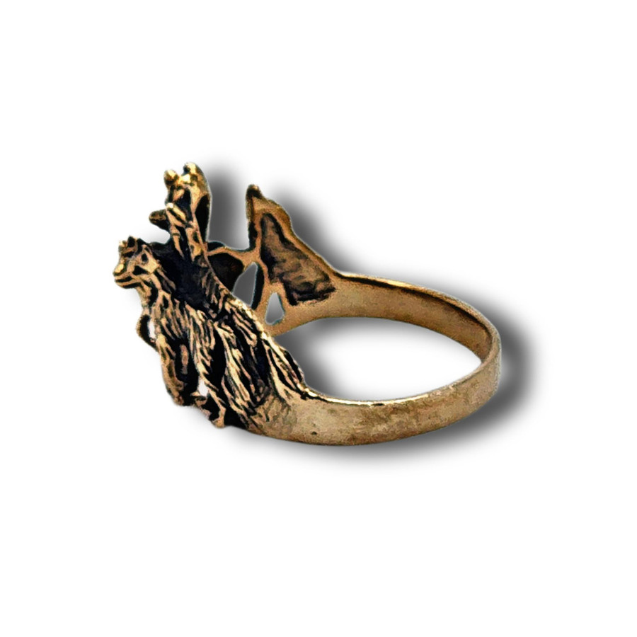 Wolf Pack Ring (Bronze)