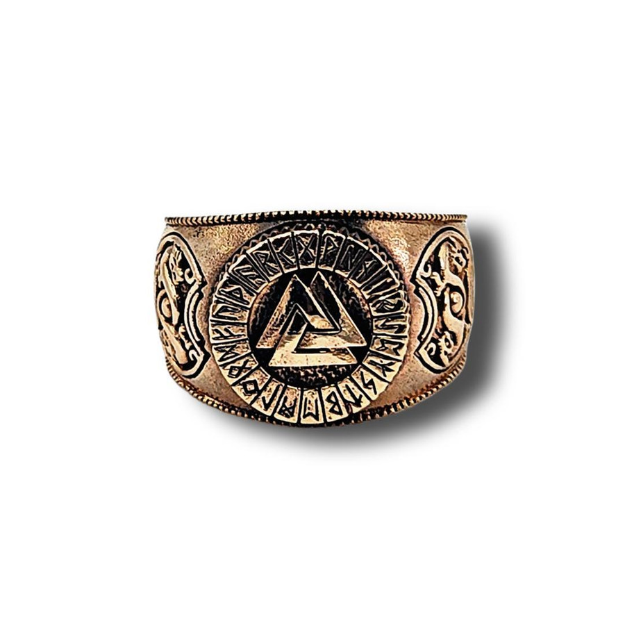 Valknut Ring (Bronze)