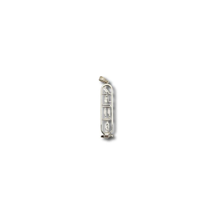 Sterling Silver Mother Cartouche Pendant