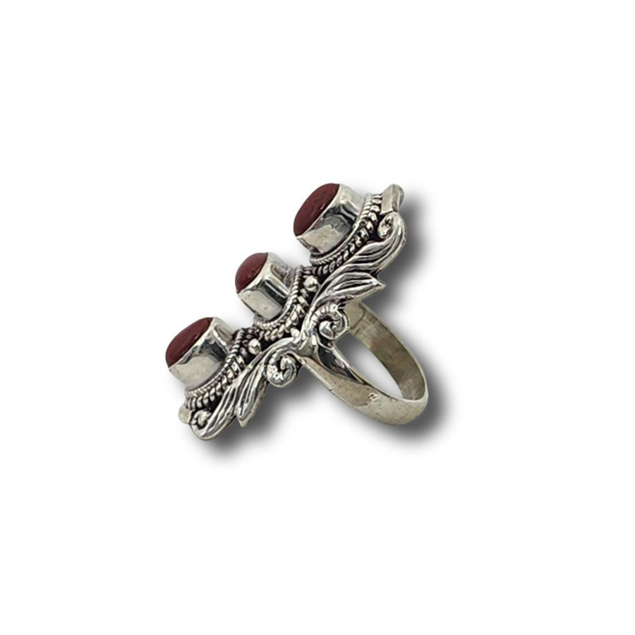 Red Coral Ring