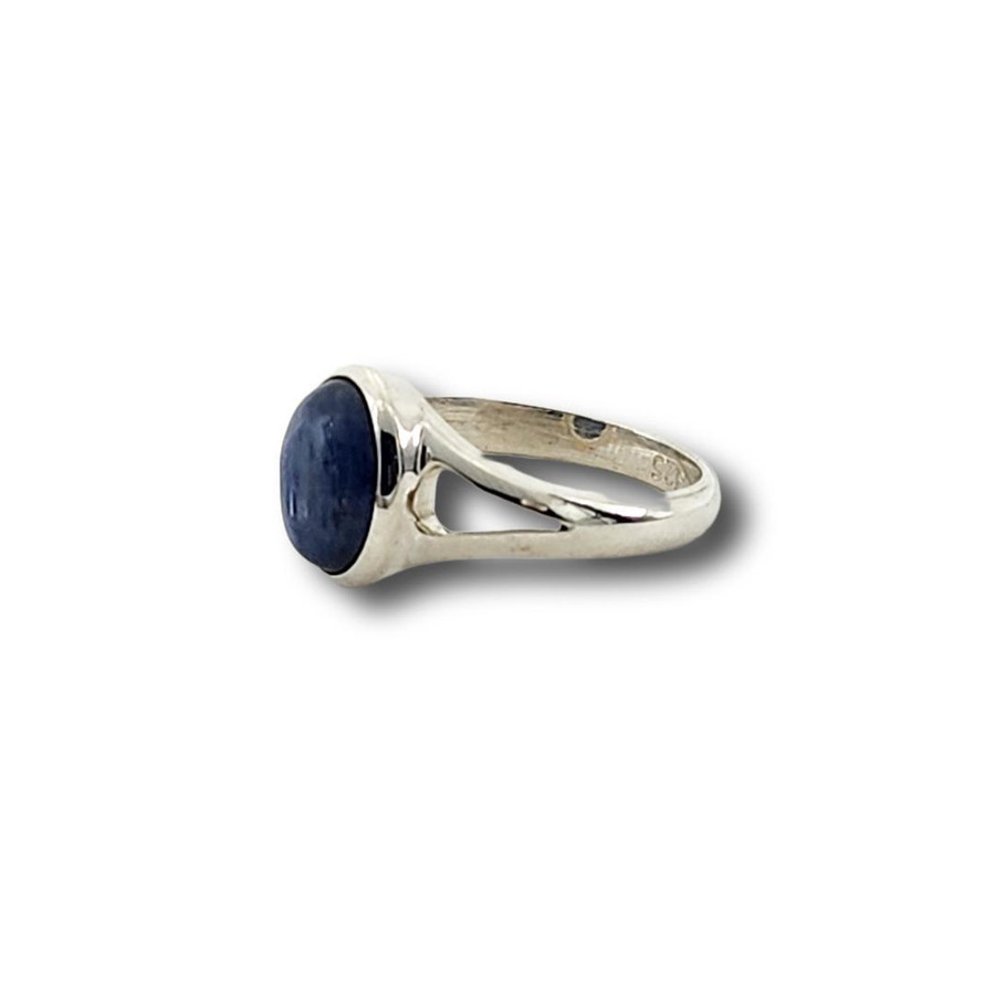 Sterling Silver Blue Kyanite Ring