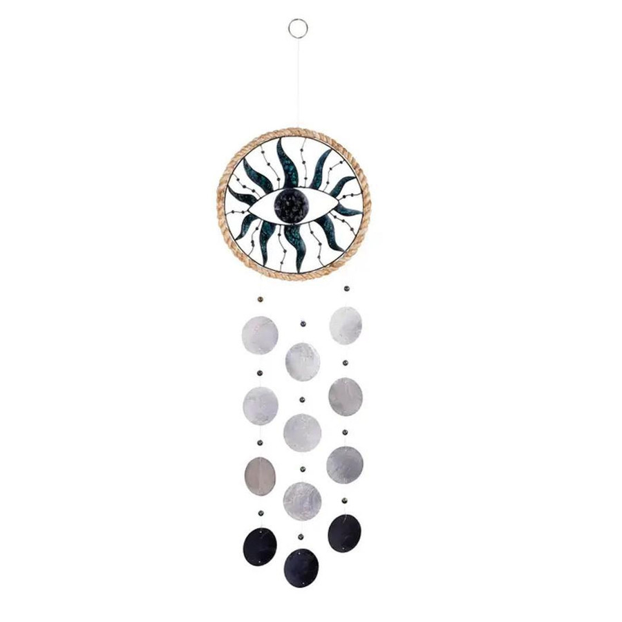 Evil Eye Capiz Chime