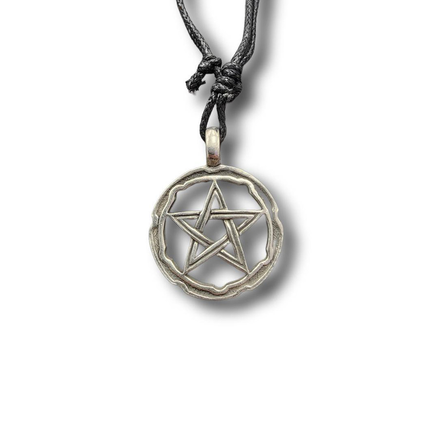 Pentacle Pewter Necklace (S1)