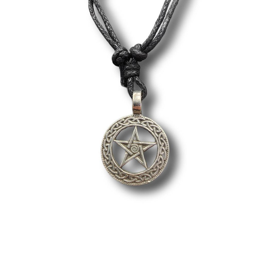 Pentacle Pewter Necklace (S3)