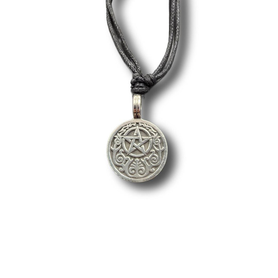 Pentacle Pewter Necklace (S4)