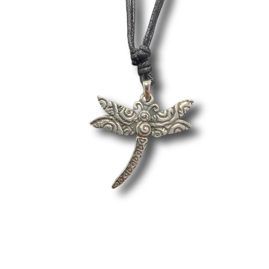 Dragonfly Pewter Necklace (S1)