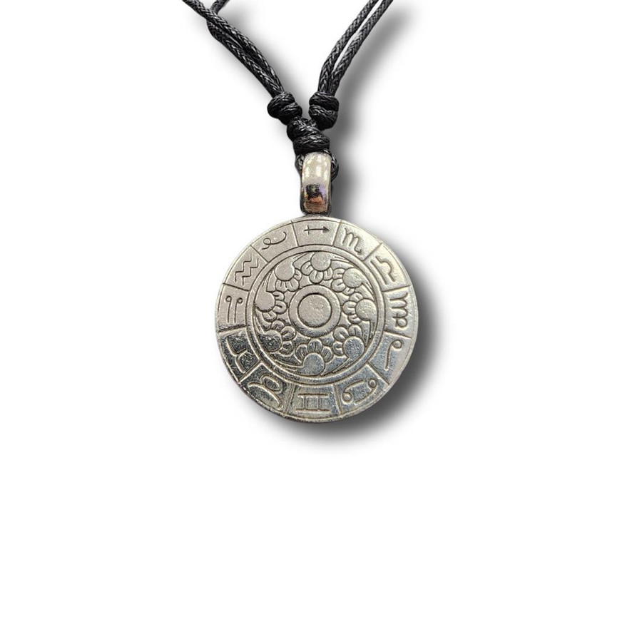 Zodiac Pewter Necklace