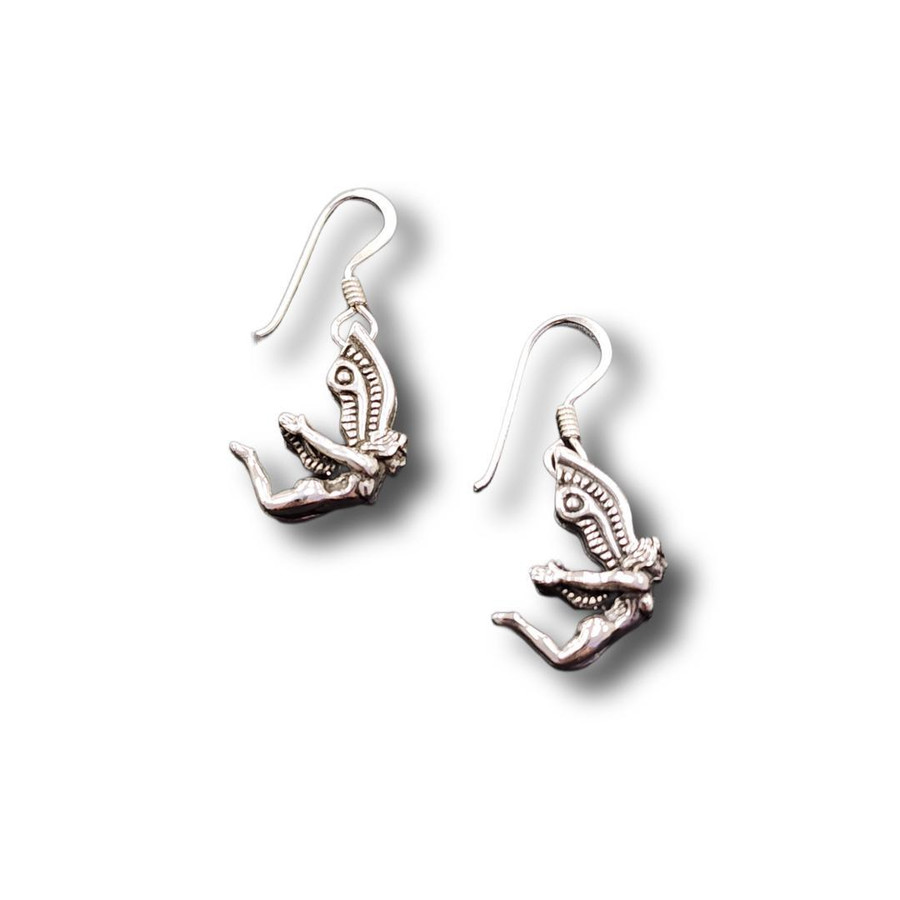 Fairy Dangle Earrings .925 Silver