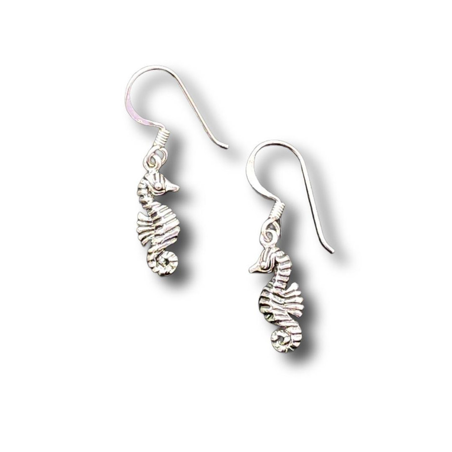 Seahorse Dangle Earring .925 Silver
