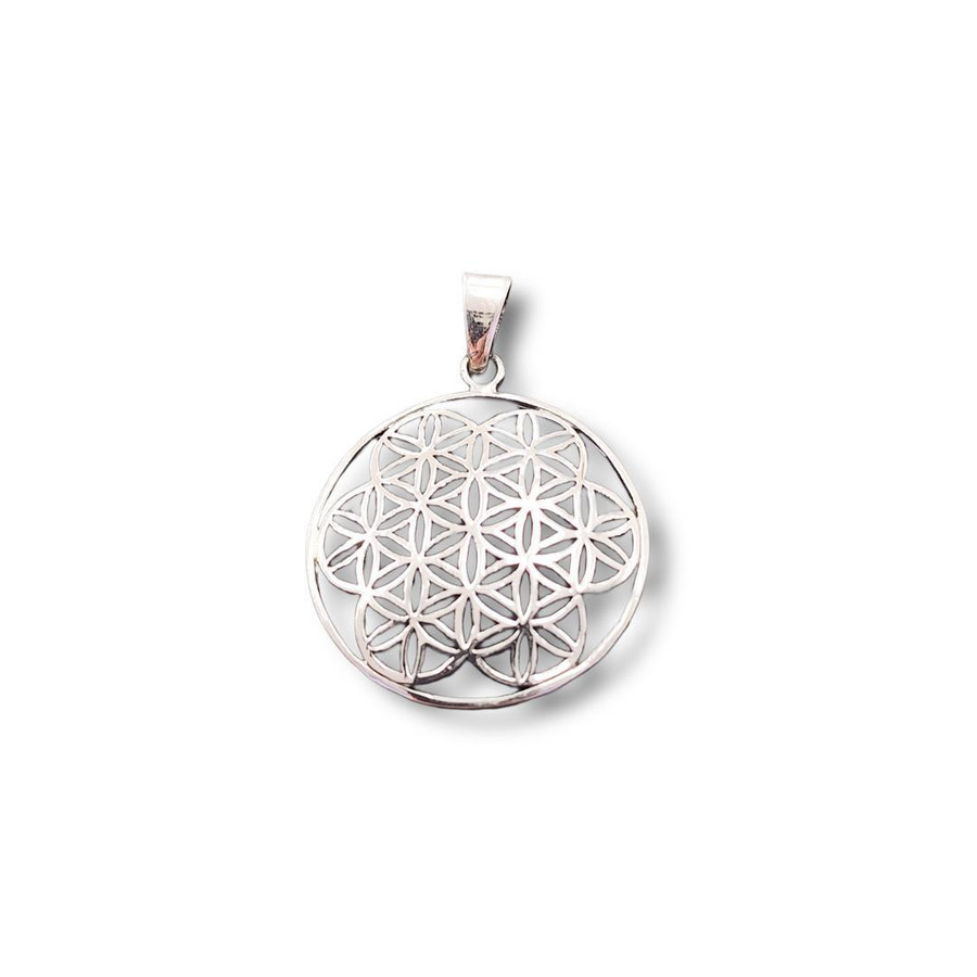 Flower of Life Pendant .925 Silver (S2)