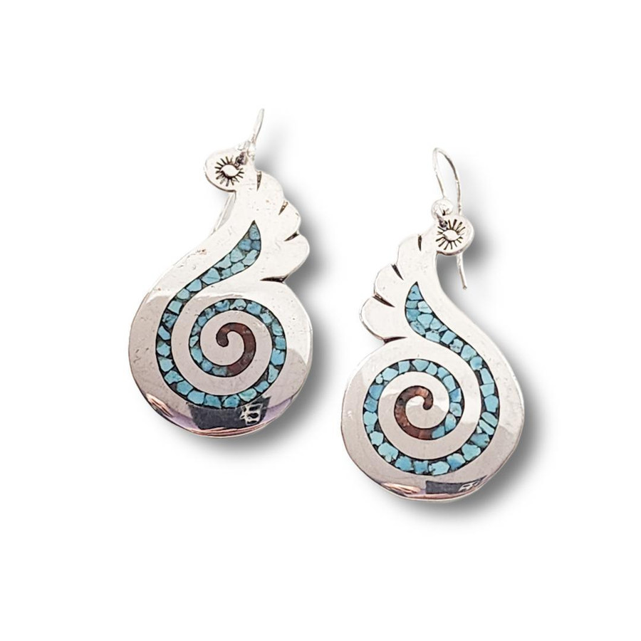 Navajo Earrings by Lena Singer
