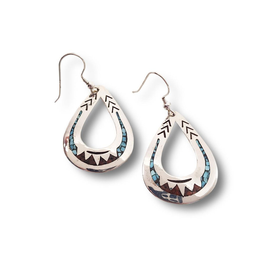 Navajo Earrings by Clifton Singer