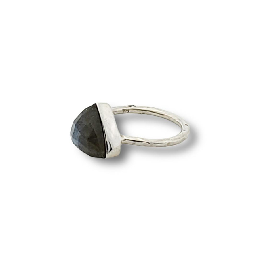 Labradorite Ring .925 Silver (T)
