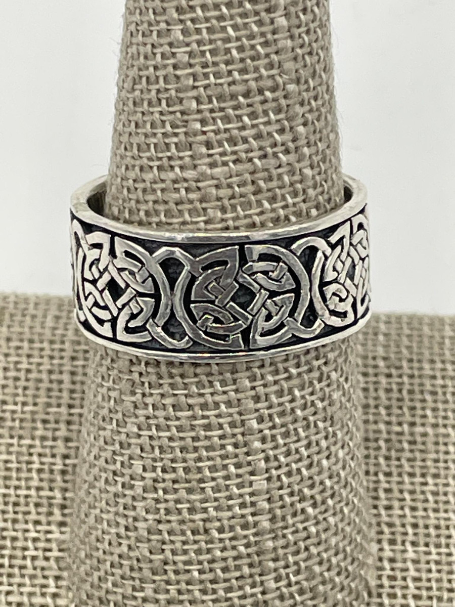 Celtic Knot Ring .925 Silver (S2)