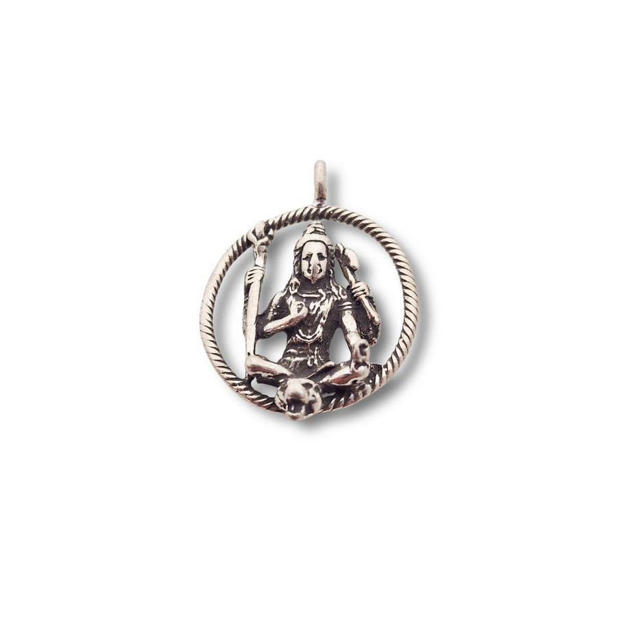 Shiva Pendant .925 Silver