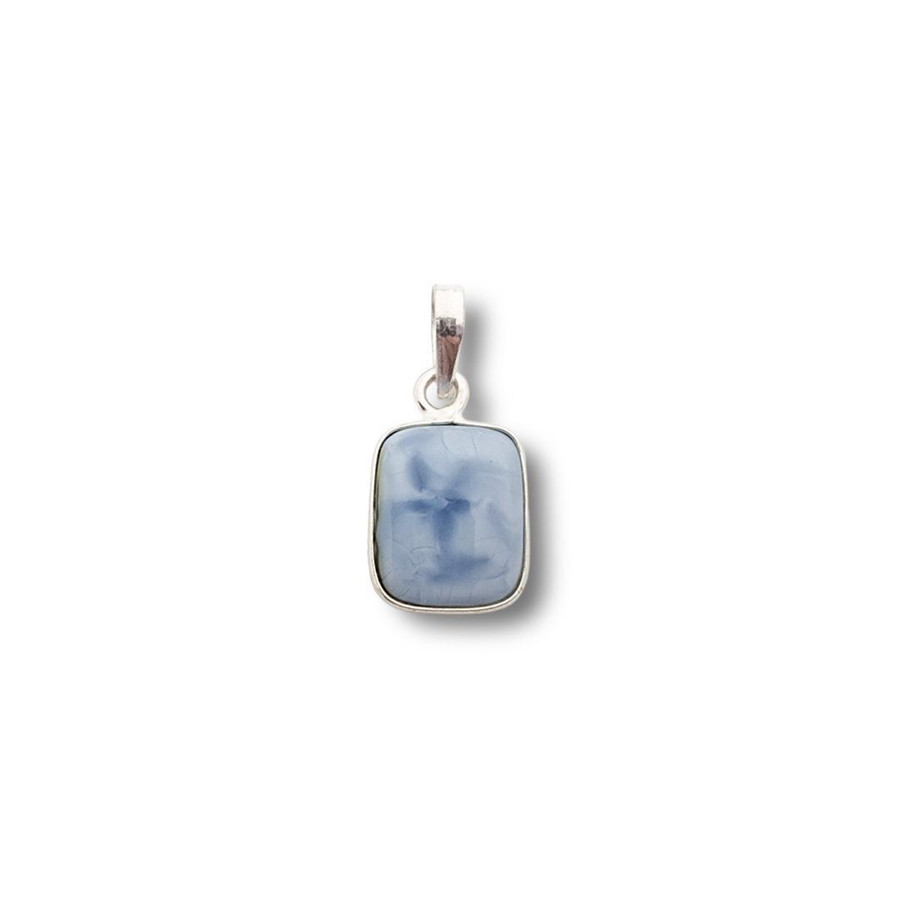 Blue Opal Pendant .925 Silver (BC3)