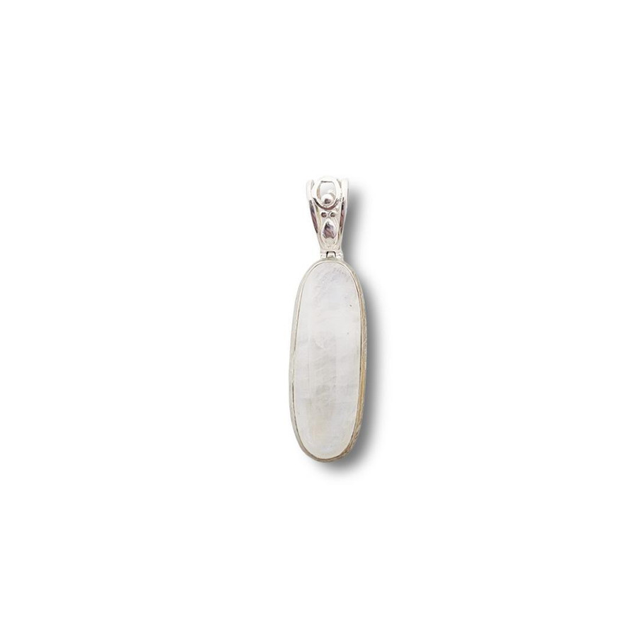 Rainbow Moonstone Pendant .925 Silver (OC1)