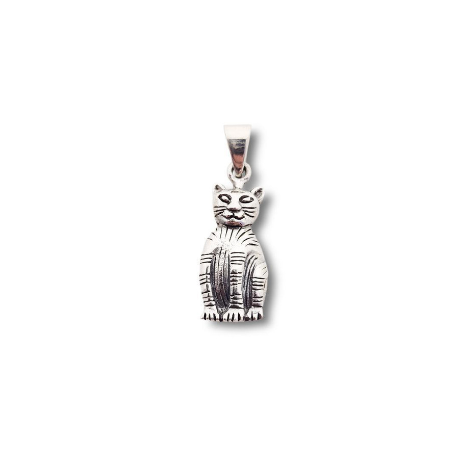 Cat Pendant .925 Silver