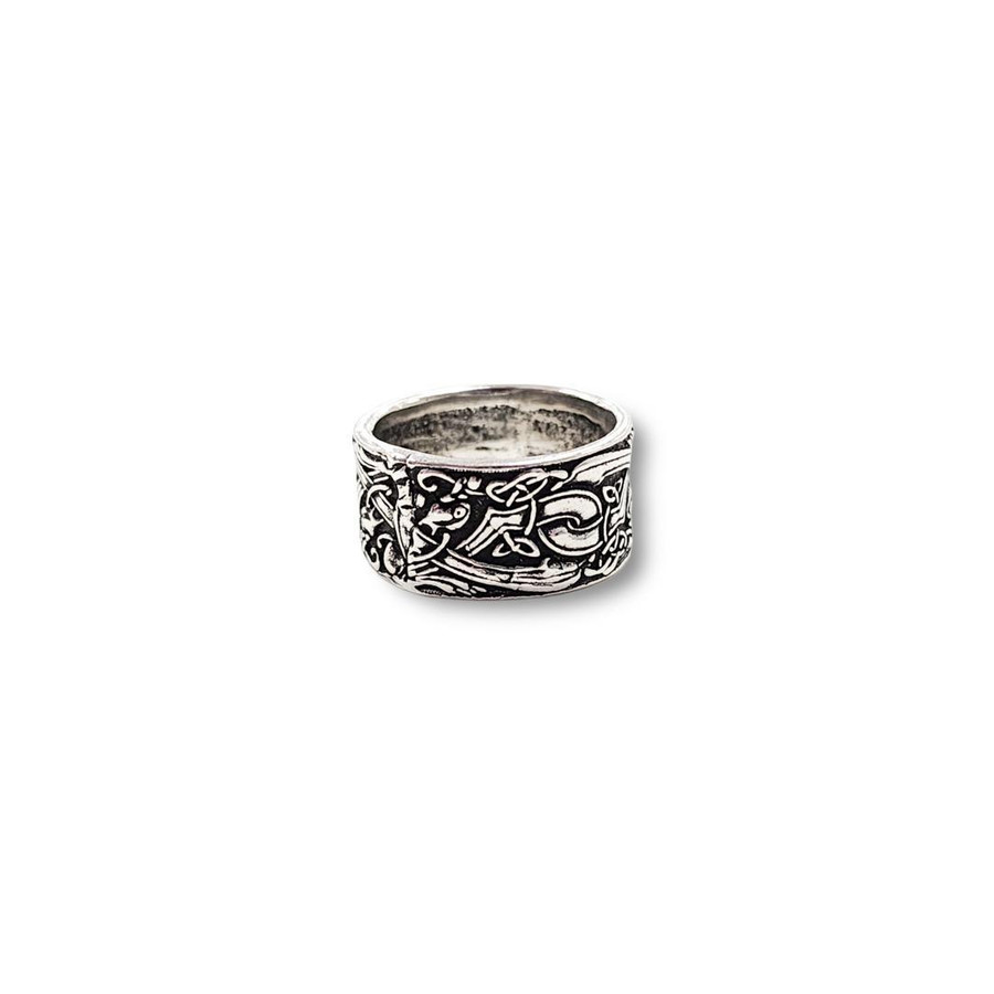 Celtic Dragon Ring .925 Silver