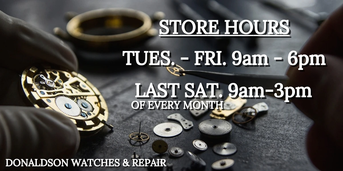 Donaldson Watches and Repair