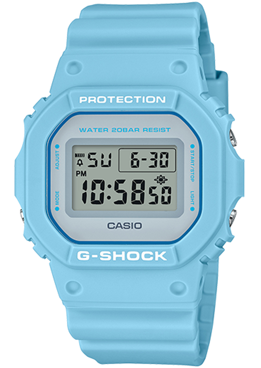 casio g shock blue watch